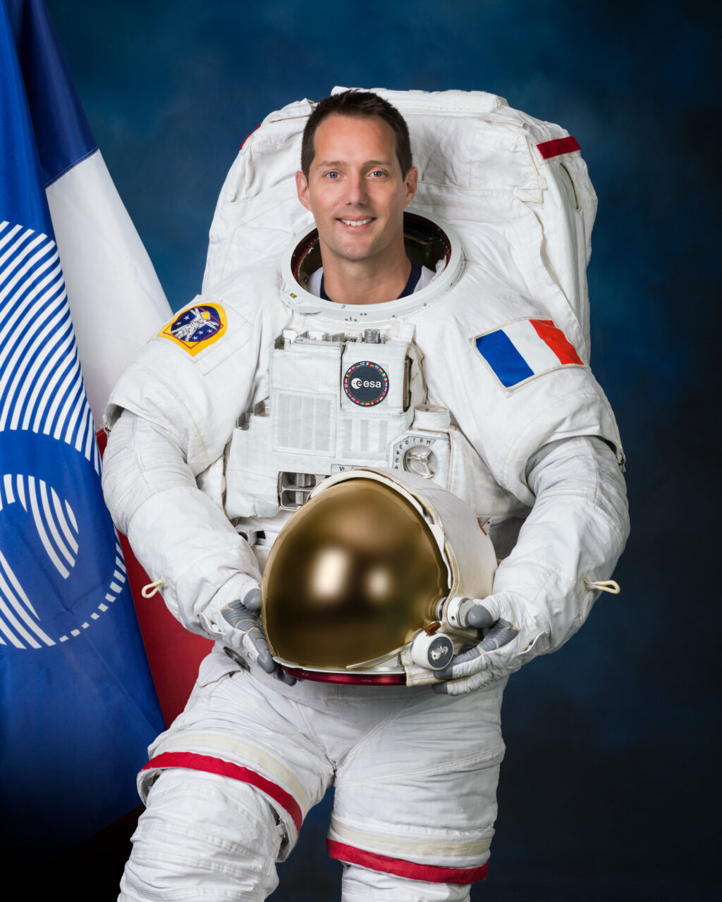 PHOTO DATE: December 08, 2020.  LOCATION: Bldg. 8, Rm. 183.                      SUBJECT: Individual astronaut photo for Thomas Pesquet. Official Portrait..PHOTOGRAPHER: Josh Valcarcel