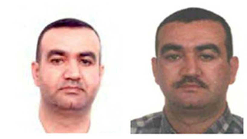 FILE PHOTO: A combination picture of Salim Jamil Ayyash, one of four men wanted for the assassination of Lebanon's former Prime Minister Rafik al-Hariri, is shown in this undated handout picture released at the Special Tribunal for Lebanon website July 29, 2011. The U.N.-backed Lebanon tribunal released on July 29, 2011, the names, photographs and details of four men wanted for the assassination of statesman Rafik al-Hariri in a bid to speed up their arrest.  REUTERS/Special Tribunal for Lebanon/Handout (LEBANON - Tags: POLITICS CIVIL UNREST) FOR EDITORIAL USE ONLY. NOT FOR SALE FOR MARKETING OR ADVERTISING CAMPAIGNS/File Photo