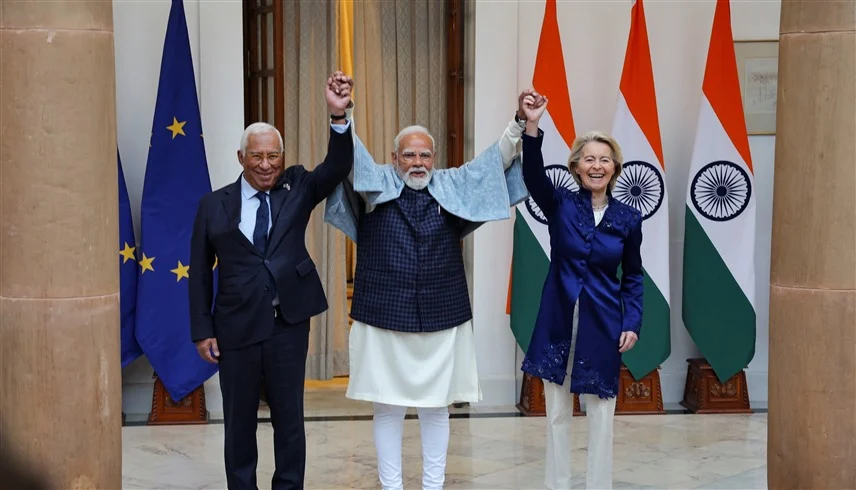 “صفقة تاريخية”.. الهند والاتحاد الأوروبي يقرّان اتفاقية تجارة حرة