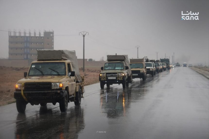 الجيش السوري يعلن دير حافر ومسكنة ومحيطهما بريف حلب منطقة عسكرية مغلقة
